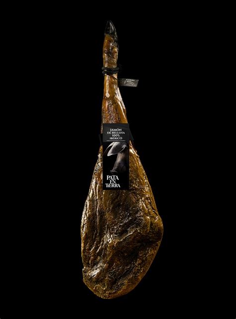 Imagen de un jamón ibérico de bellota de alta calidad