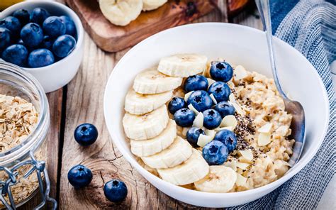 Desayuno saludable con avena