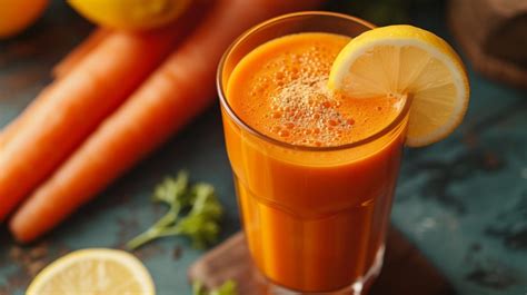 Ingredientes para batido de zanahoria, naranja y limón