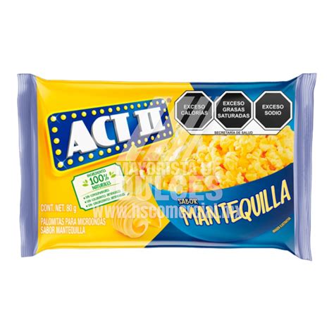 Paquete de palomitas para microondas