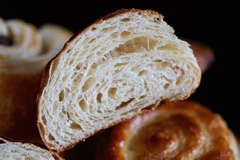 Croissant con masa madre