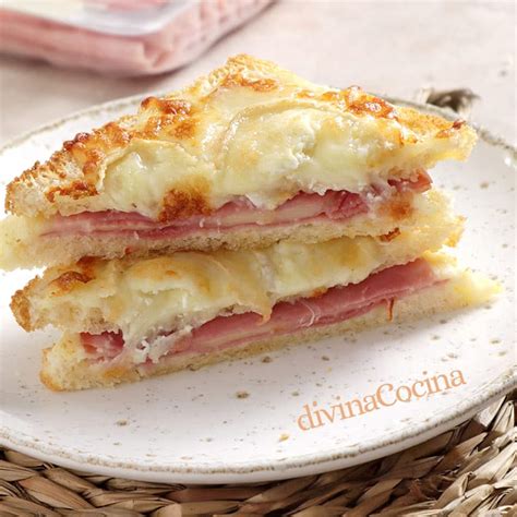 Sandwich de calabacín gratinado al horno