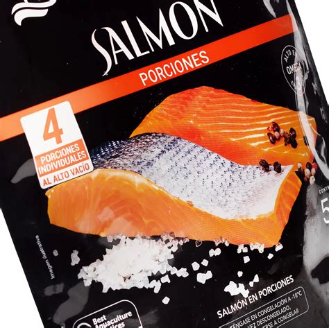 Embalaje de salmón fresco para envío a domicilio
