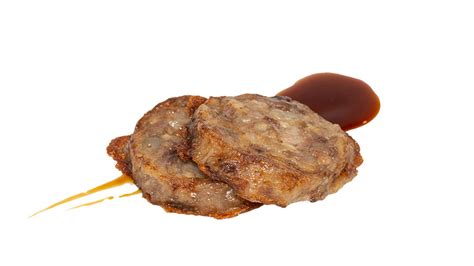 Rulo de manitas de cerdo cortado en rodajas