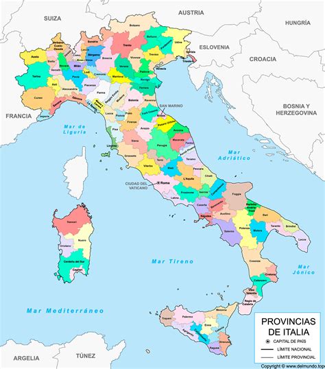 Mapa de las provincias italianas donde se produce el Parmesano Reggiano