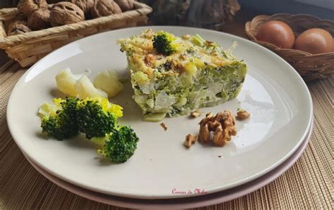 brócoli gratinado recién salido de la airfryer