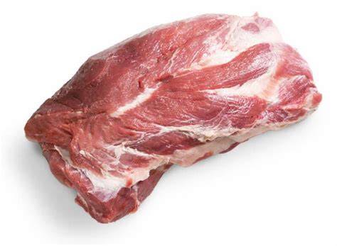 Corte de carne de cerdo bondiola