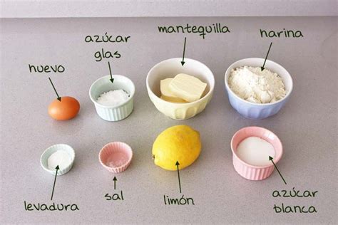 Ingredientes para hacer galletas