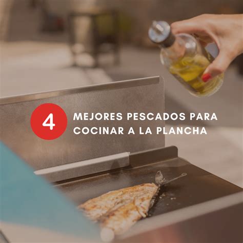 Plancha caliente para cocinar pescado