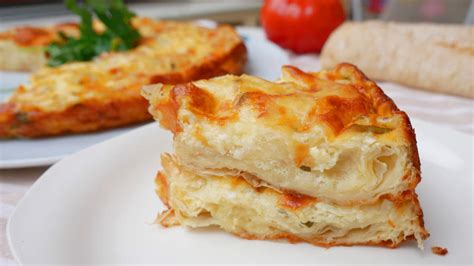 Pastel salado de berenjena con masa filo