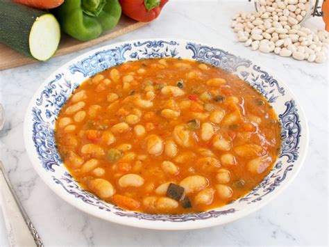 Ingredientes para alubias blancas