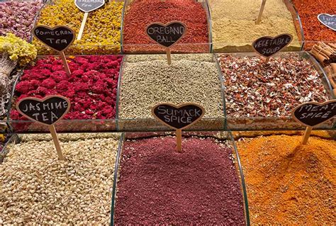 Mercado de especias en Tailandia