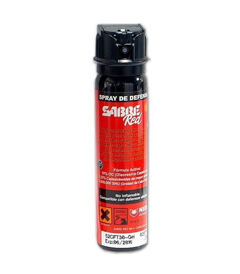 Imagen del spray de pimienta Sabre Red SPR10