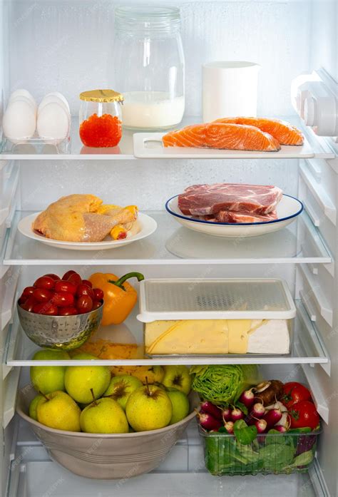 Refrigerador con pollo