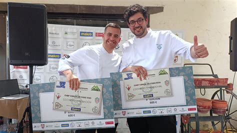 Pastel ganador del concurso Chef Sierra de Cádiz