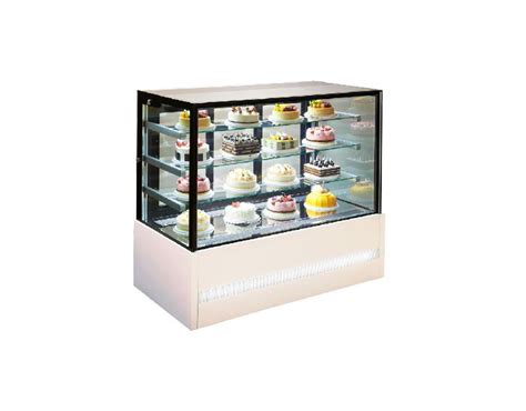 Vitrina de pasteles variados