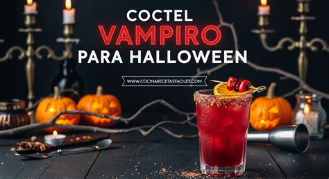 Ingredientes para el coctel vampiro