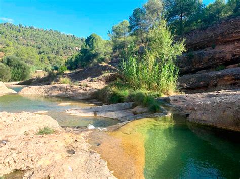 Infografía sobre la ruta circular a Les Olles de Horta de Sant Joan