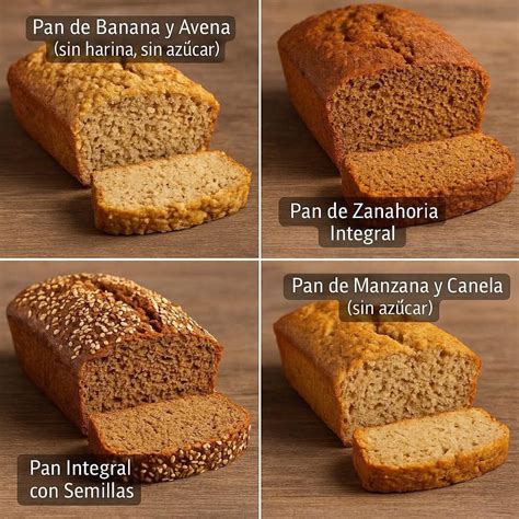 Variedades de panes saludables