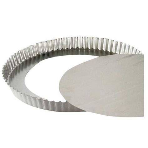 Molde desmontable para tarta con base de galletas