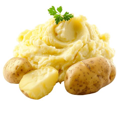 Puré de patatas siendo machacado
