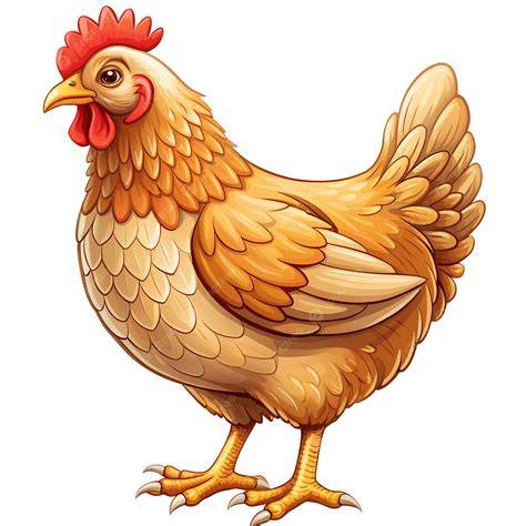 Ilustración de una gallina con piel de gallina para representar la expresión