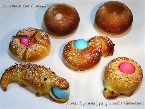 Variedad de formas de monas de Pascua