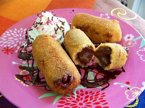 Variedad de croquetas de chocolate