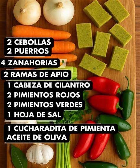 Ingredientes frescos para vinagreta: pimientos, cebolla, cilantro, aceite de oliva, vinagre