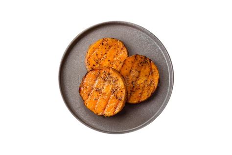 Calabaza asada y cortada en rodajas