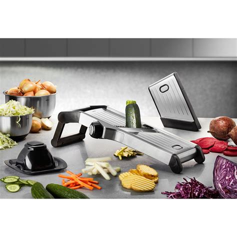 Mandolina para cortar verduras en rodajas finas