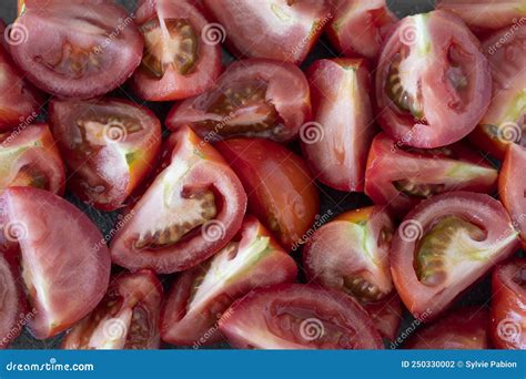 Tomate preparado para vaciar