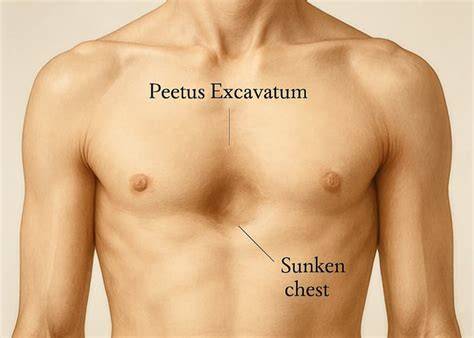 Representación del Pectus Excavatum
