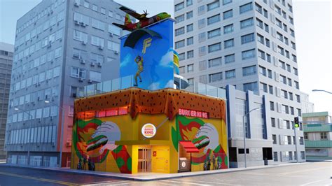 Restaurante Burger King decorado temática de Miércoles