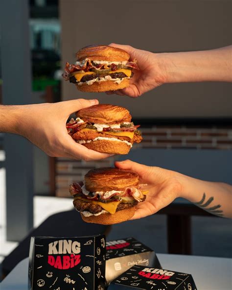 Hamburguesa King Dabiz diseñada por Dabiz Muñoz