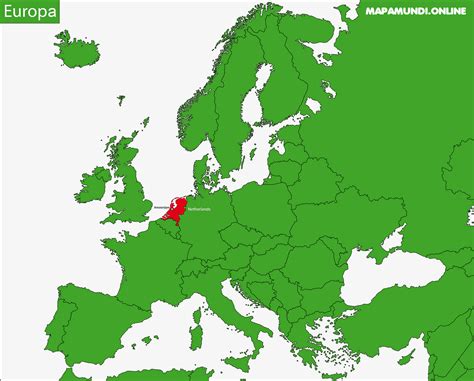 Mapa de los Países Bajos mostrando la ubicación de Edam
