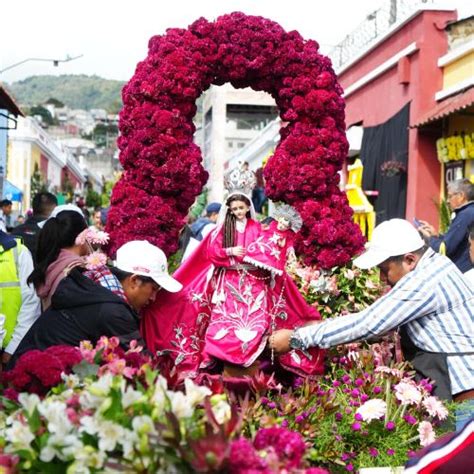 Fotografía del Paseo de las Flores en Mixco