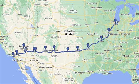 Mapa de la ruta de origen del Pulled Pork
