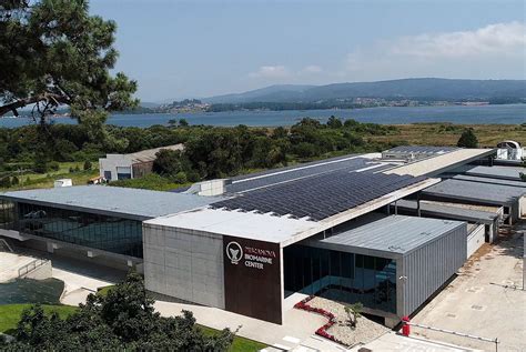 Diseño arquitectónico del Pescanova BioMarine Center