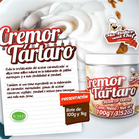 Usos del cremor tártaro