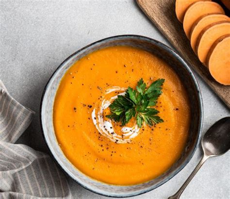 Ingredientes para crema de boniato