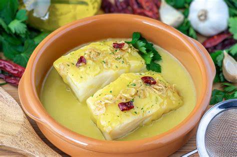 Bacalao al pil pil tradicional