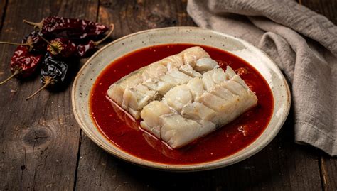Bacalao a la vizcaína con pimientos choriceros