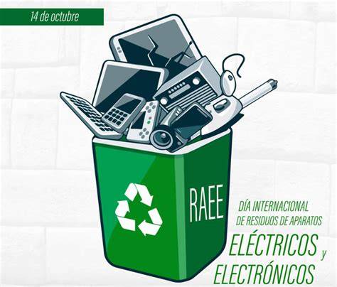 Infografía sobre RAEE y su reciclaje