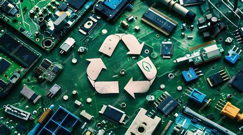 Símbolo de reciclaje de aparatos electrónicos