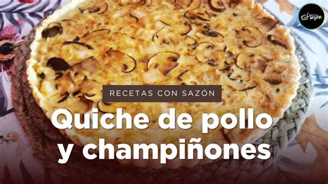 Proceso de cocción del relleno de pollo y champiñones