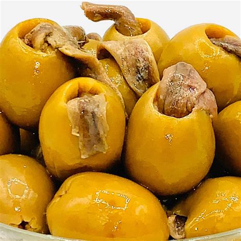 Aceitunas rellenas de anchoa