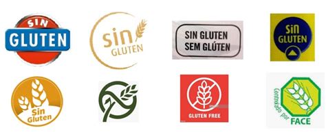 Etiqueta de producto sin gluten