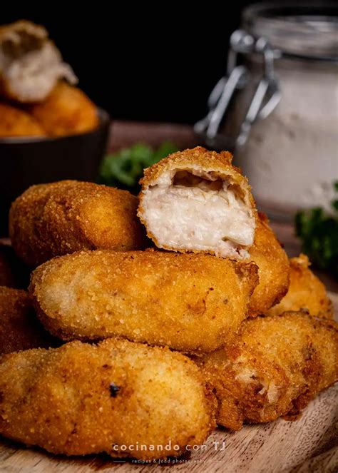 Ingredientes para croquetas de puchero