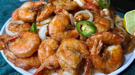 Camarones fritos estilo chino